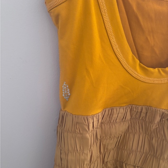 FP | the way home noiseless jumpsuit in honeycomb - Picture 3 of 6